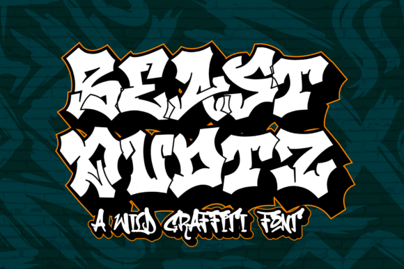 Beast Quotz: A Graffiti Font for Bold Creative Projects