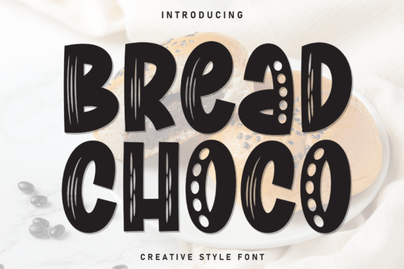 Bread Choco: A Playful Display Font for Editorial Design