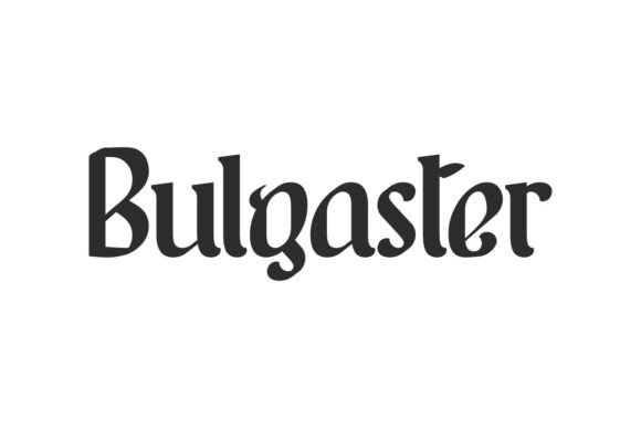 Bulgaster: A Stylish Serif Font for Modern Branding