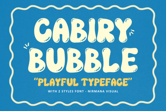 Cabiry Bubble: A Vibrant Display Typeface for Modern Editorial Design