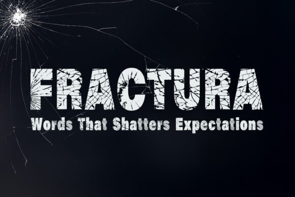 Fractura: The Bold Display Typeface for Edgy Editorial Design