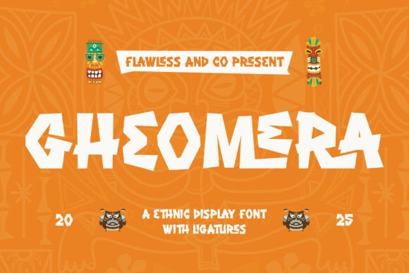 Gheomera Display Font for Bold Digital Branding