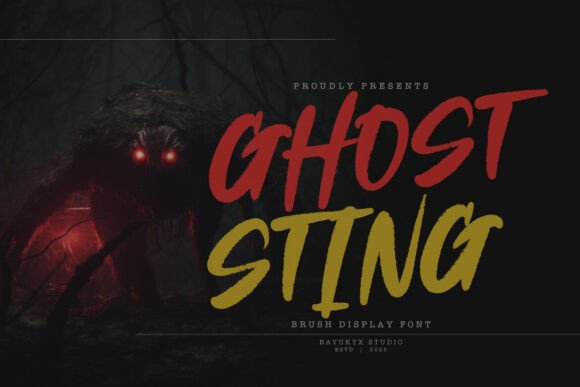 Ghost Sting: The Fierce Typeface for Bold Business Branding