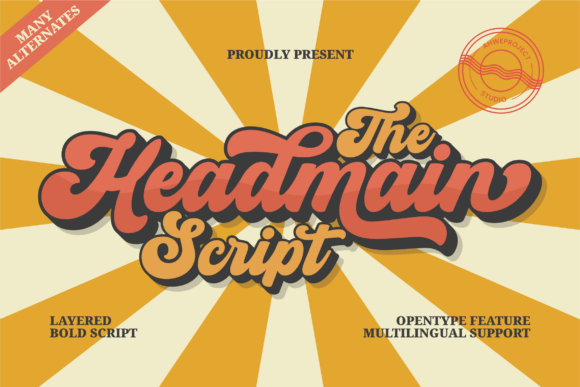Headmain: The Bold Display Typeface for High-Impact Campaigns