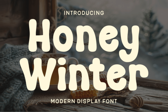 Honey Winter: The Bold Display Typeface for Charming Brand Identity