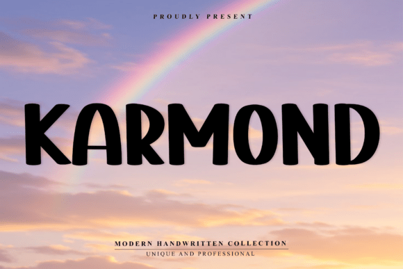 Karmond: The Warm Handwritten Font for Creative Sellers