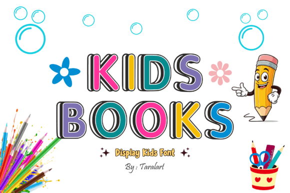 Kids Books Font for a Playful and Memorable Brand