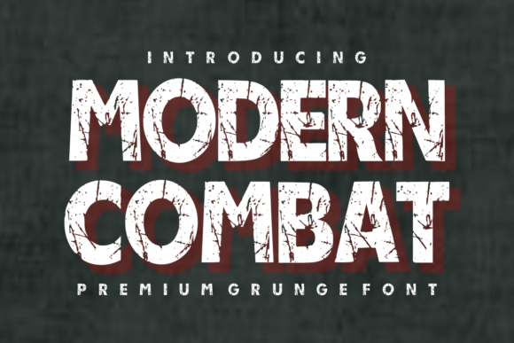 Modern Combat: The Heavyweight Display Typeface for High-Impact Campaigns