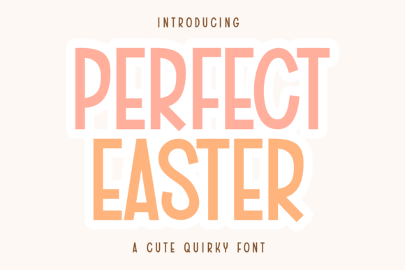 Perfect Easter Font for Springtime Design Projects