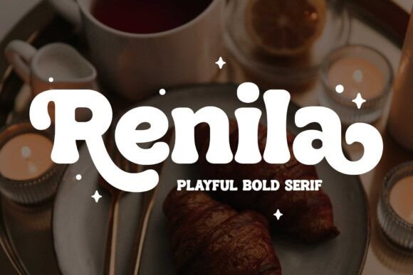 Renila: A Retro Bold Display Font for Modern Editorial Design