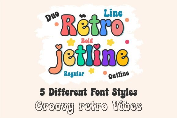 Retro Jetline: The Ultimate Display Typeface for Modern Web Design