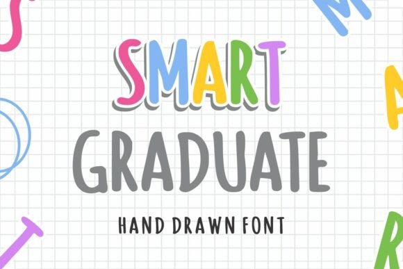 Smart Graduate Font for Nostalgic Branding and Creative Projects
