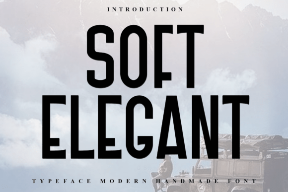 Soft Elegant Typeface for Festive Branding and Holiday Design