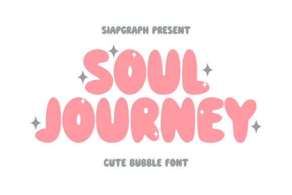 Soul Journey: The Retro Bubble Font for Bold Crafts
