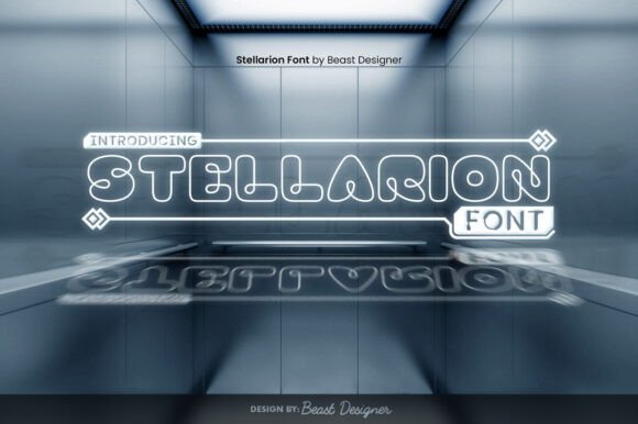 Stellarion: The Futuristic Display Font for High-Tech Branding
