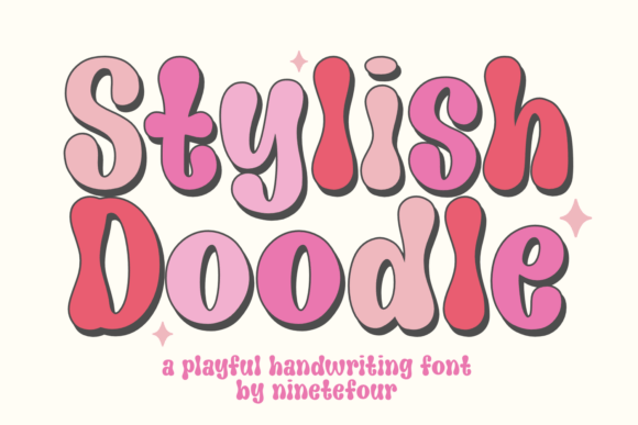 Stylish Doodle Font for Creative Web Design