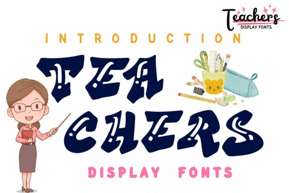 Teachers Font for Creative Projects and Editorial Design